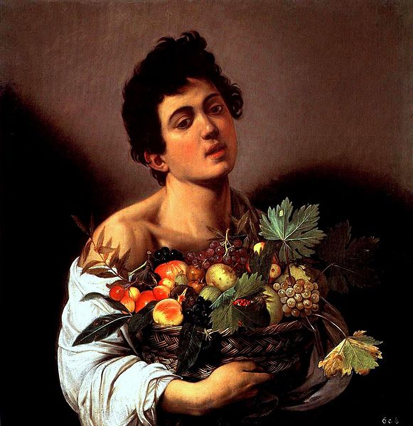 Caravaggio - Giovane con canestro di frutta