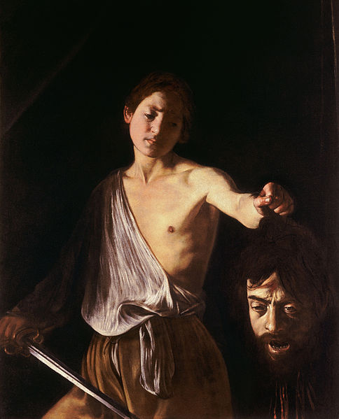 Davide con la testa di Golia - Caravaggio
