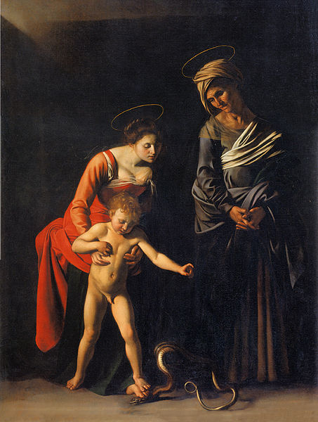 Madonna dei Palafrenieri di Sant'Anna - Caravaggio