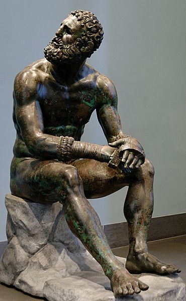 Pugilatore a riposo - Palazzo Massimo