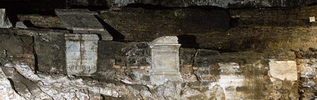 Fontana di Anna Perenna rinvenuta nei pressi di Piazza Euclide, zona Parioli, Roma