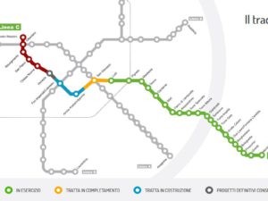 percorso metro C roma